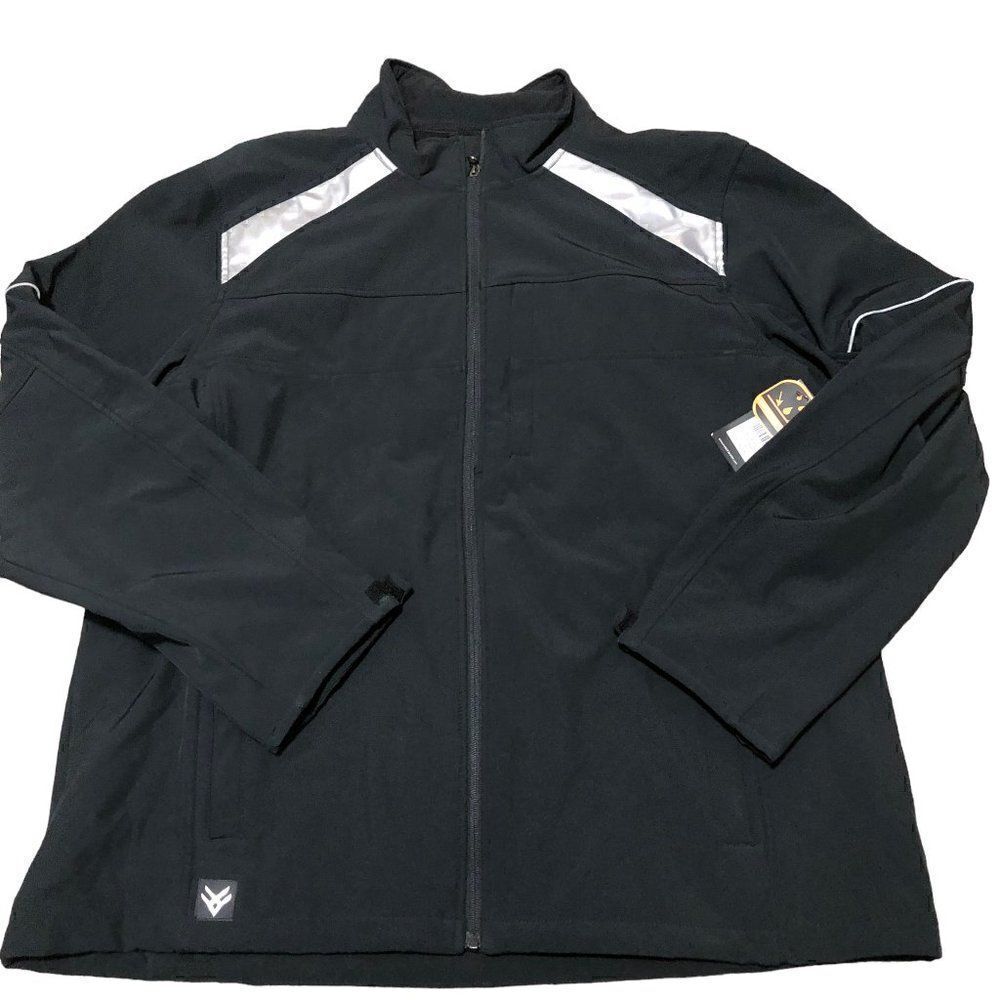 Hawx Men's Reflective Polar Fleece Moto Work Jacket Men's Sz 3XL NWT